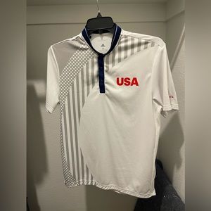 USA Adidas Golf Polo